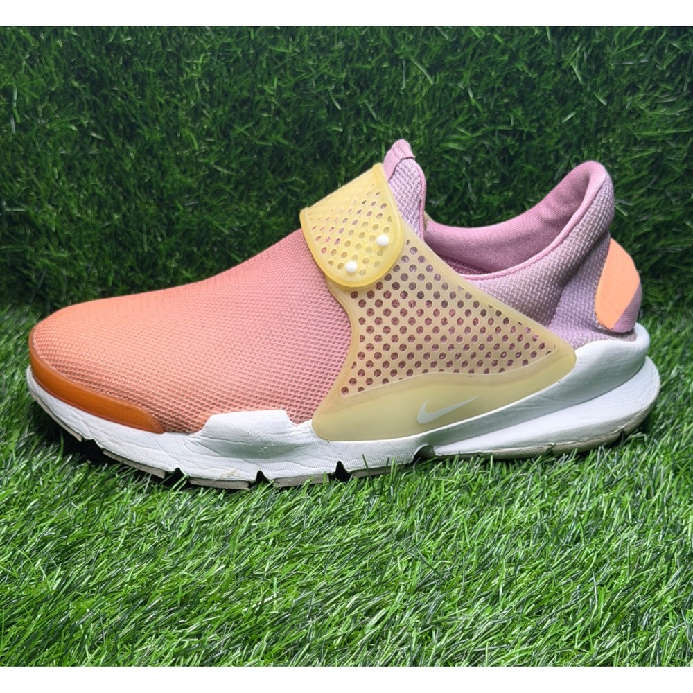 Nike Sock Dart Slip On Running Shoes Women's Sz 9 Sunset Ombre Athletic Trainers